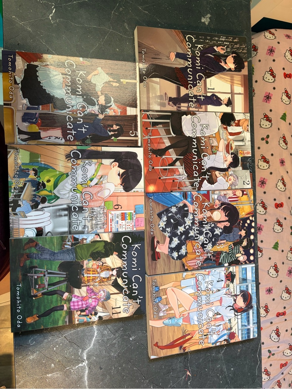 Komi Can't Communicate manga volumes 1-6 and 11